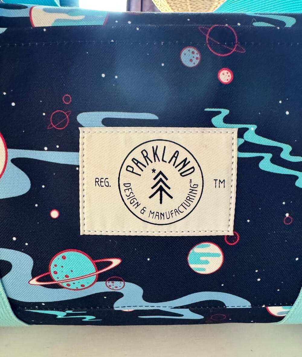 Parkland Design Space Print Duffle Bag